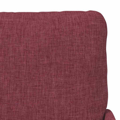Divani con cuscino 55cm Rosso Vino Legno compensato