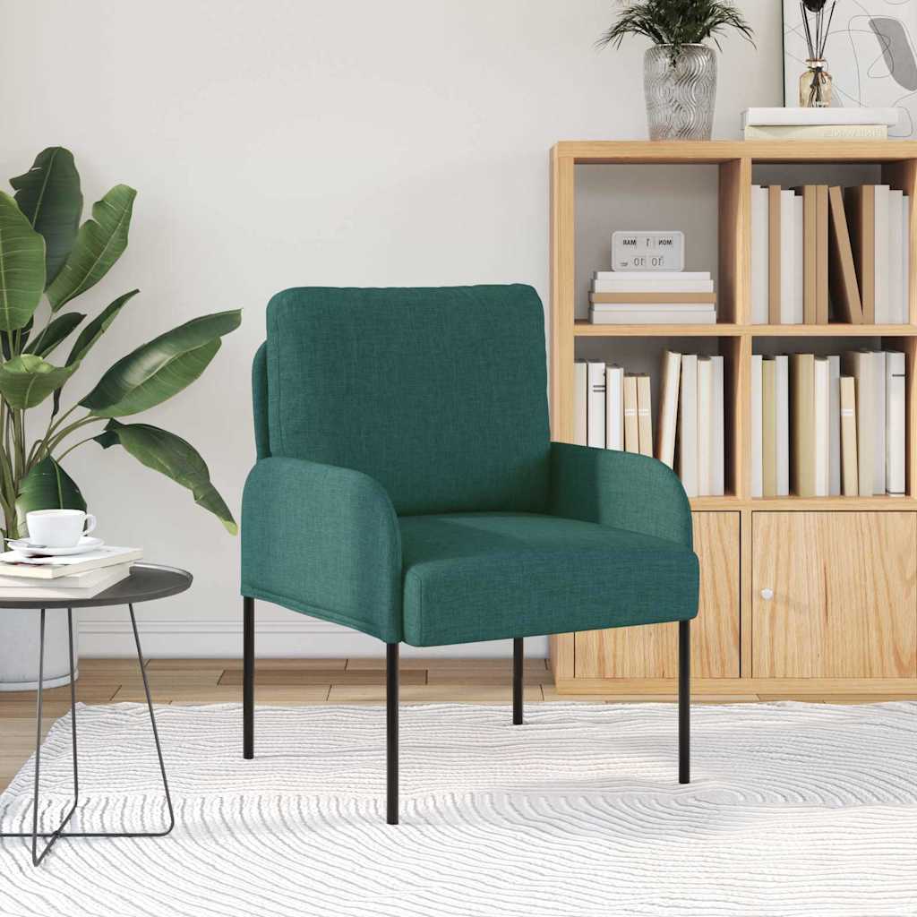 Divani con cuscino 55cm Verde Scuro Legno compensato | homemem39
