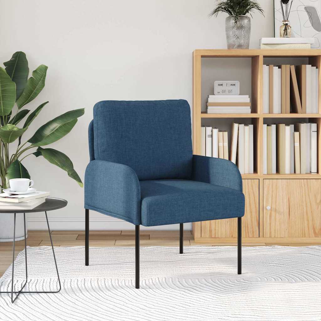 Divani con cuscino 55cm Blu Legno compensato | homemem39