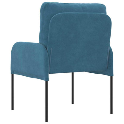Divani con cuscino 55cm Blu Legno compensato | homemem39