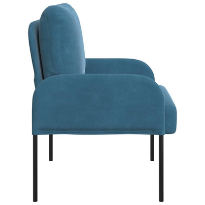 Divani con cuscino 55cm Blu Legno compensato | homemem39