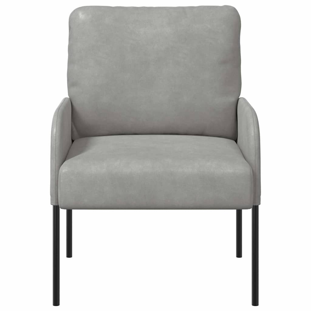 Divani con cuscino 55cm Grigio chiaro Legno compensato | homemem39