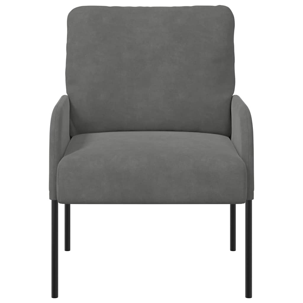 Divani con cuscino 55cm Grigio scuro Legno compensato | homemem39