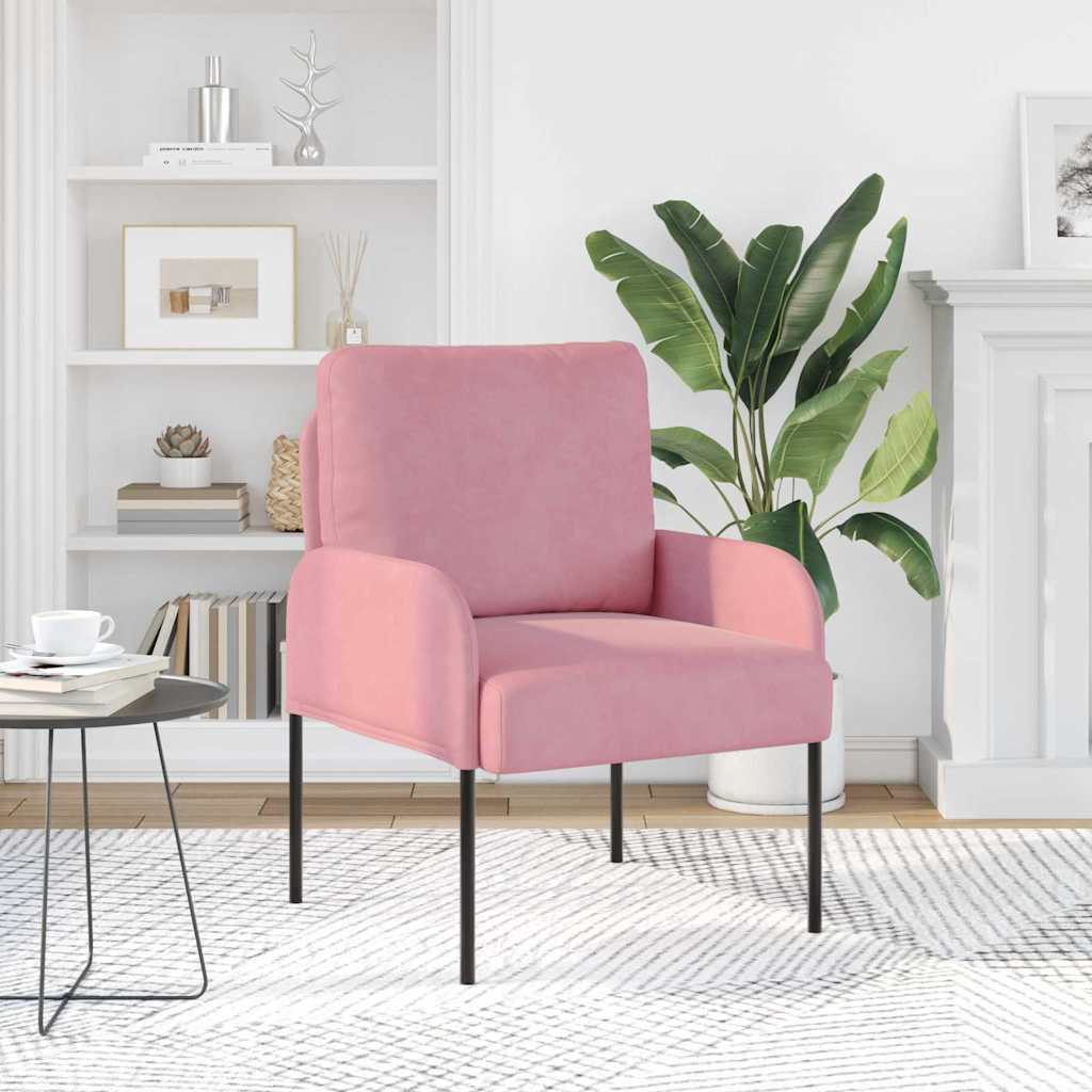 Divani con cuscino 55cm Rosa Legno compensato