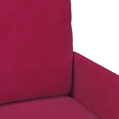 Divani con cuscino 55cm Rosso Vino Legno compensato | homemem39