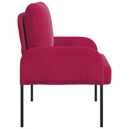 Divani con cuscino 55cm Rosso Vino Legno compensato | homemem39