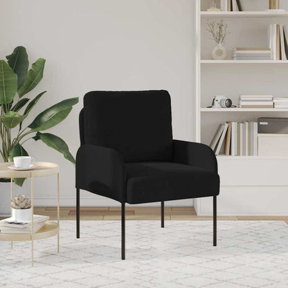 Divani con cuscino 55cm Nero Legno compensato | homemem39