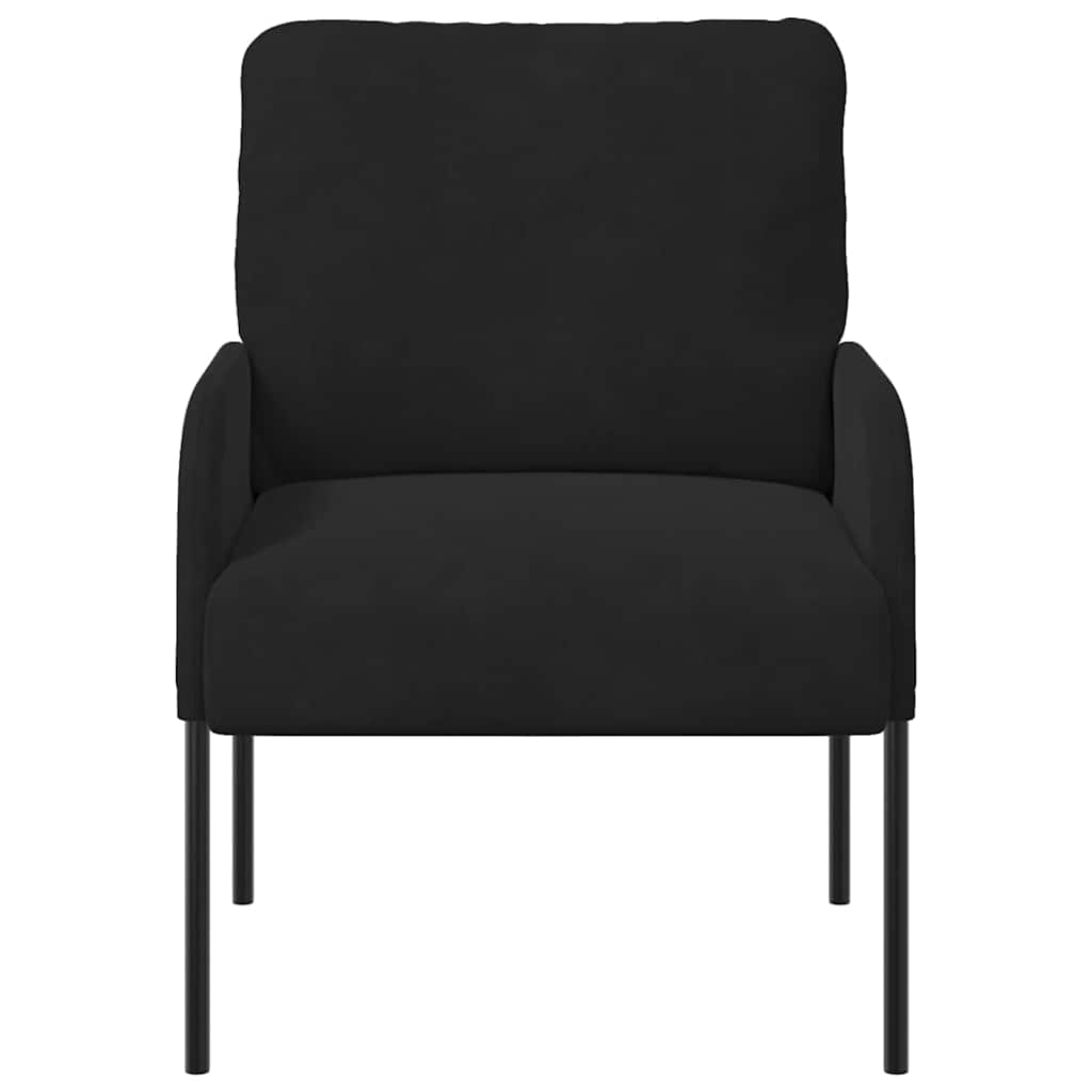 Divani con cuscino 55cm Nero Legno compensato | homemem39