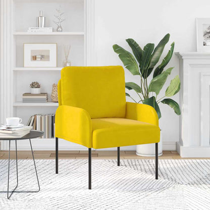 Divani con cuscino 55cm Giallo Legno compensato | homemem39