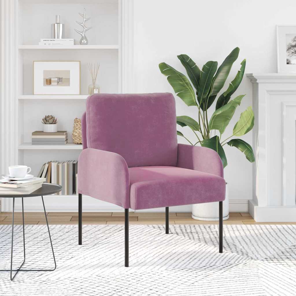 Divani con cuscino 55cm Viola Legno compensato | homemem39