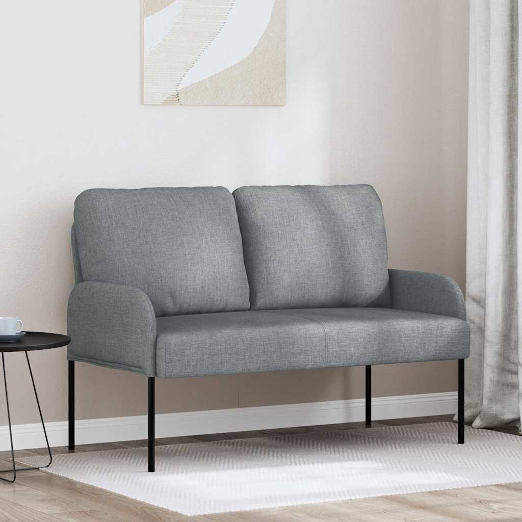 Divani con cuscino 110cm Grigio chiaro Legno compensato | homemem39