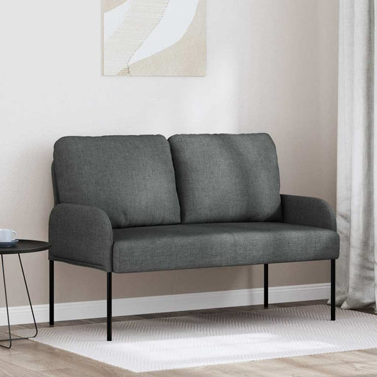Divani con cuscino 110cm Grigio scuro Legno compensato | homemem39