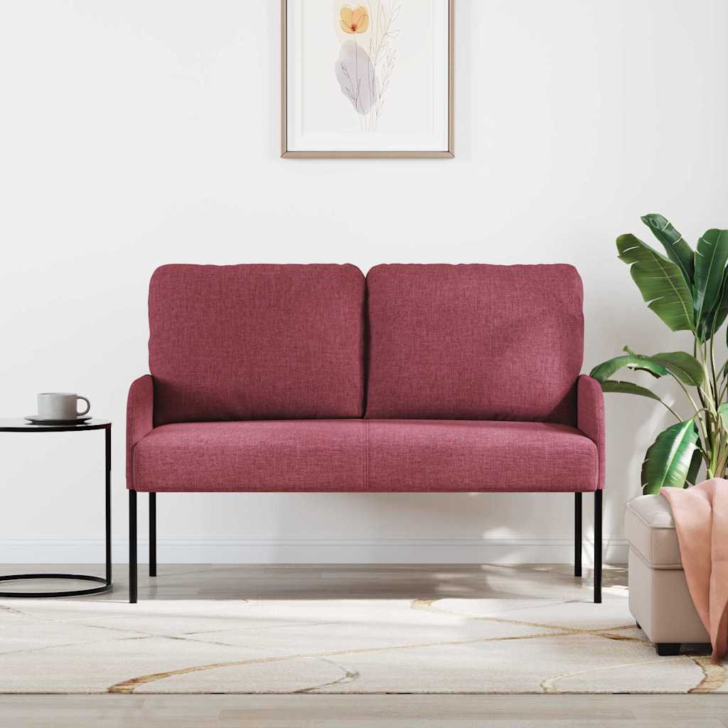 Divani con cuscino 110cm Rosso Vino Legno compensato | homemem39