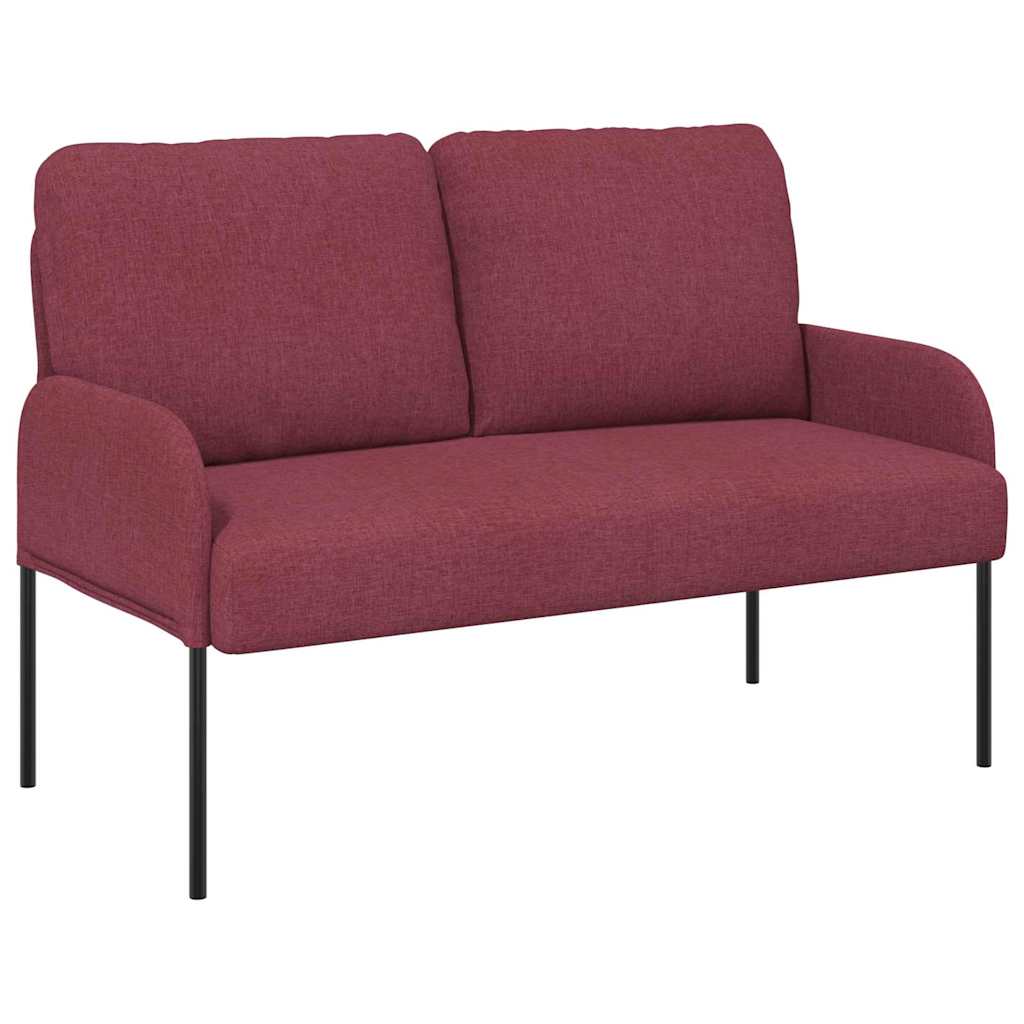Divani con cuscino 110cm Rosso Vino Legno compensato | homemem39