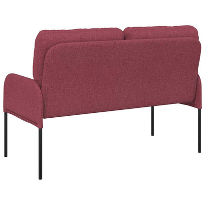 Divani con cuscino 110cm Rosso Vino Legno compensato | homemem39