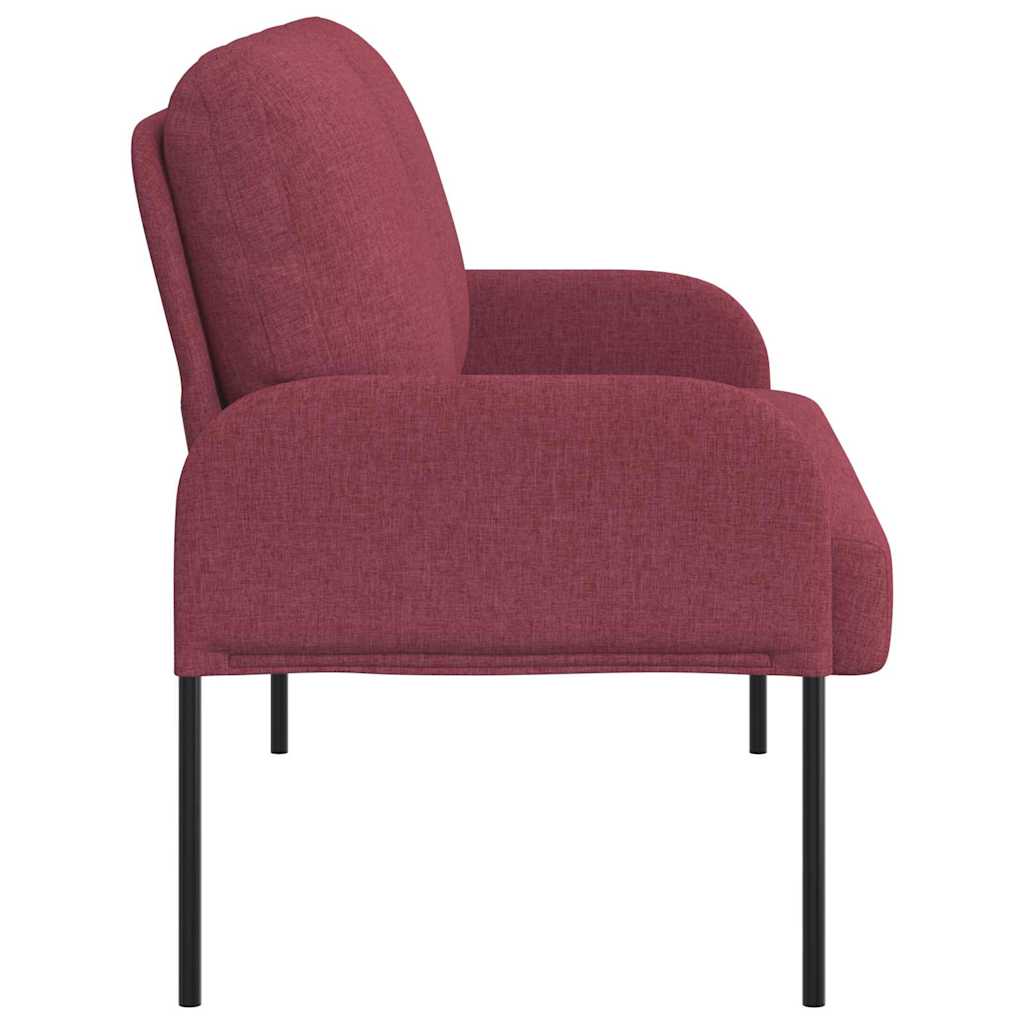 Divani con cuscino 110cm Rosso Vino Legno compensato | homemem39