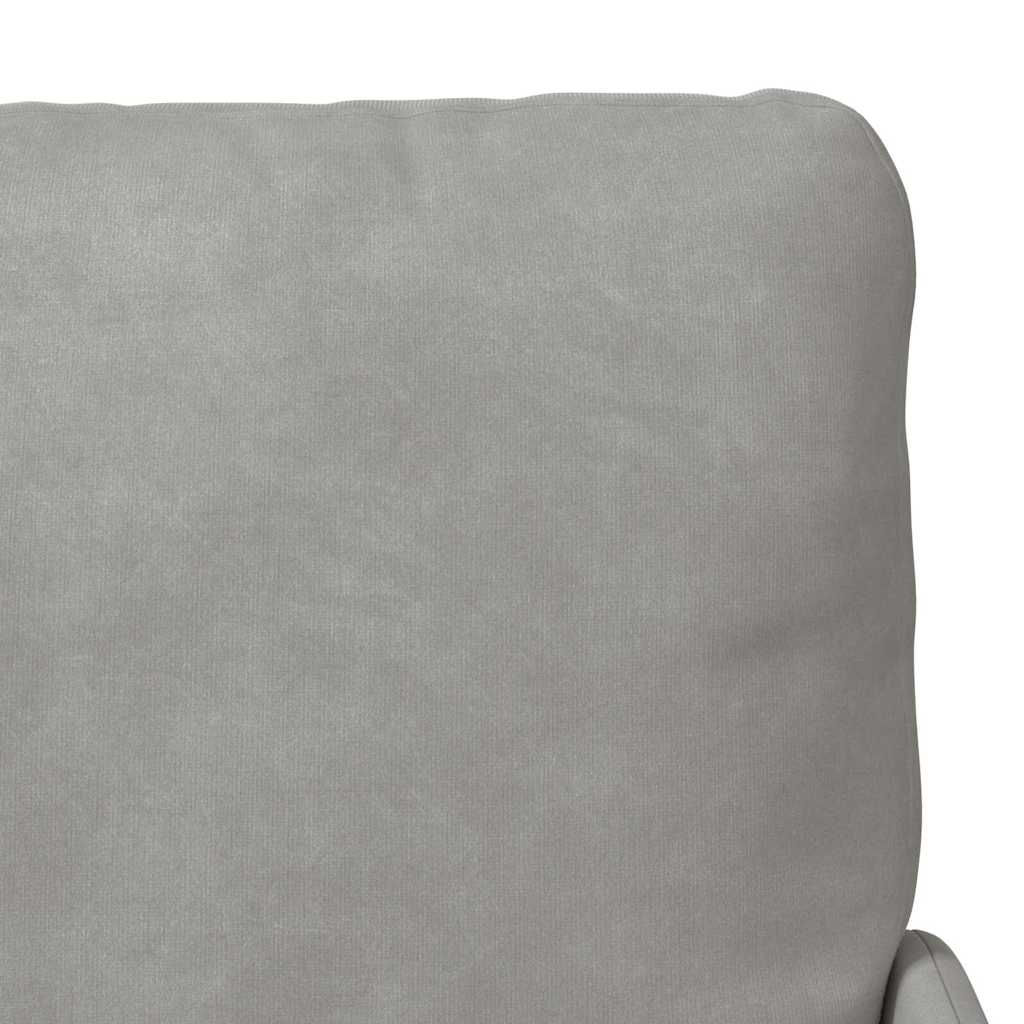 Divani con cuscino 110cm Grigio chiaro Legno compensato | homemem39