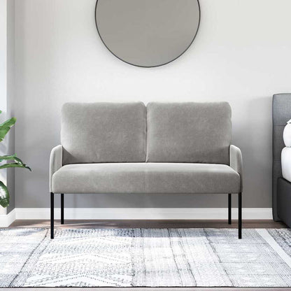 Divani con cuscino 110cm Grigio chiaro Legno compensato | homemem39