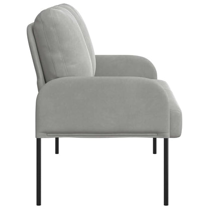 Divani con cuscino 110cm Grigio chiaro Legno compensato | homemem39
