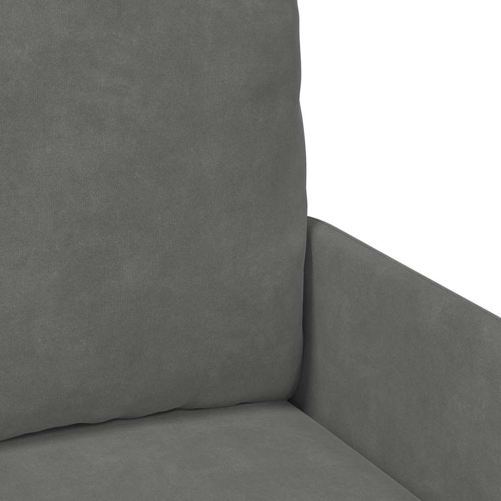 Divani con cuscino 110cm Grigio scuro Legno compensato | homemem39