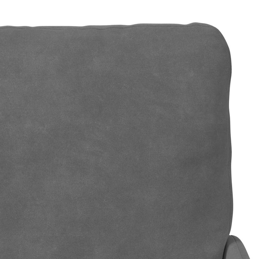 Divani con cuscino 110cm Grigio scuro Legno compensato | homemem39