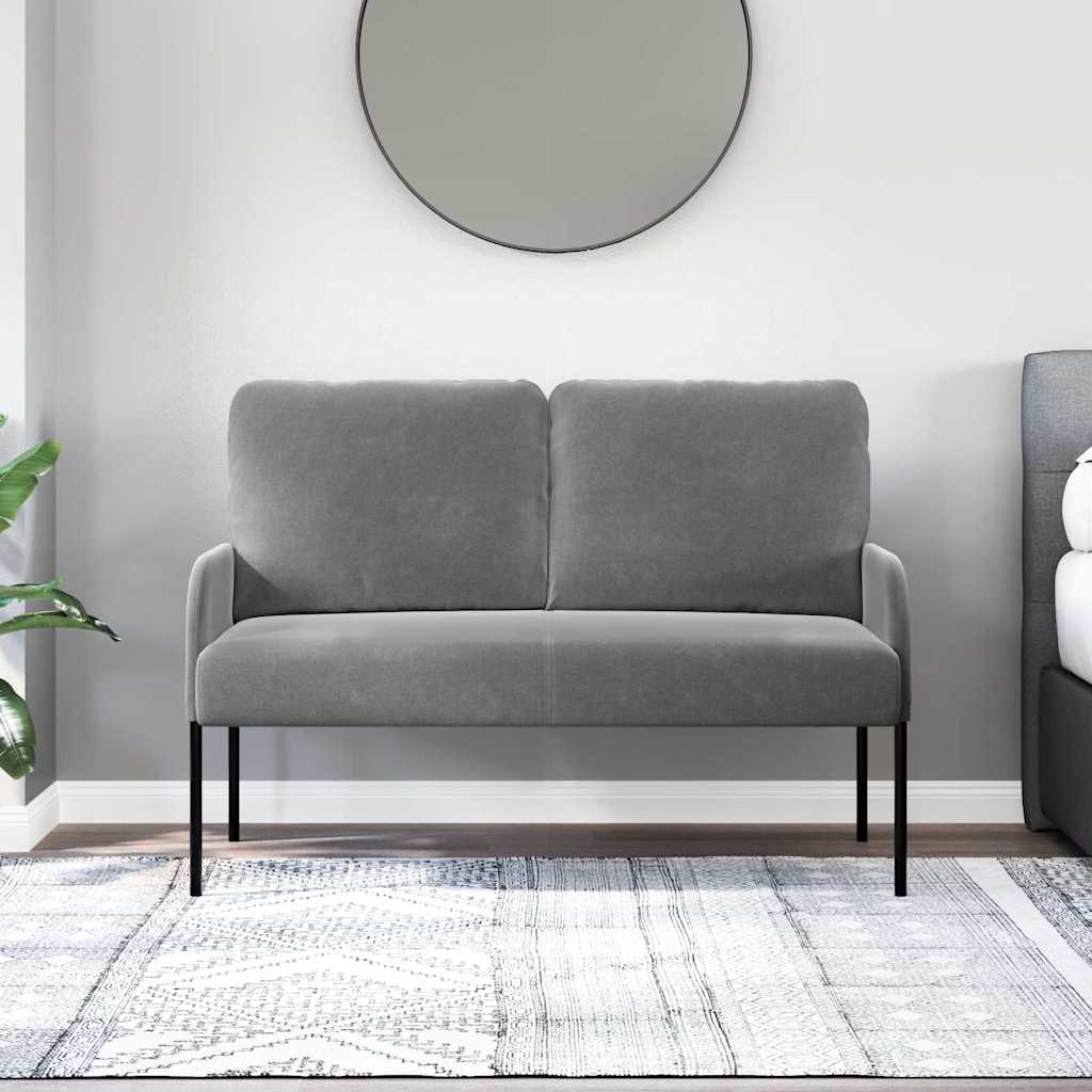 Divani con cuscino 110cm Grigio scuro Legno compensato
