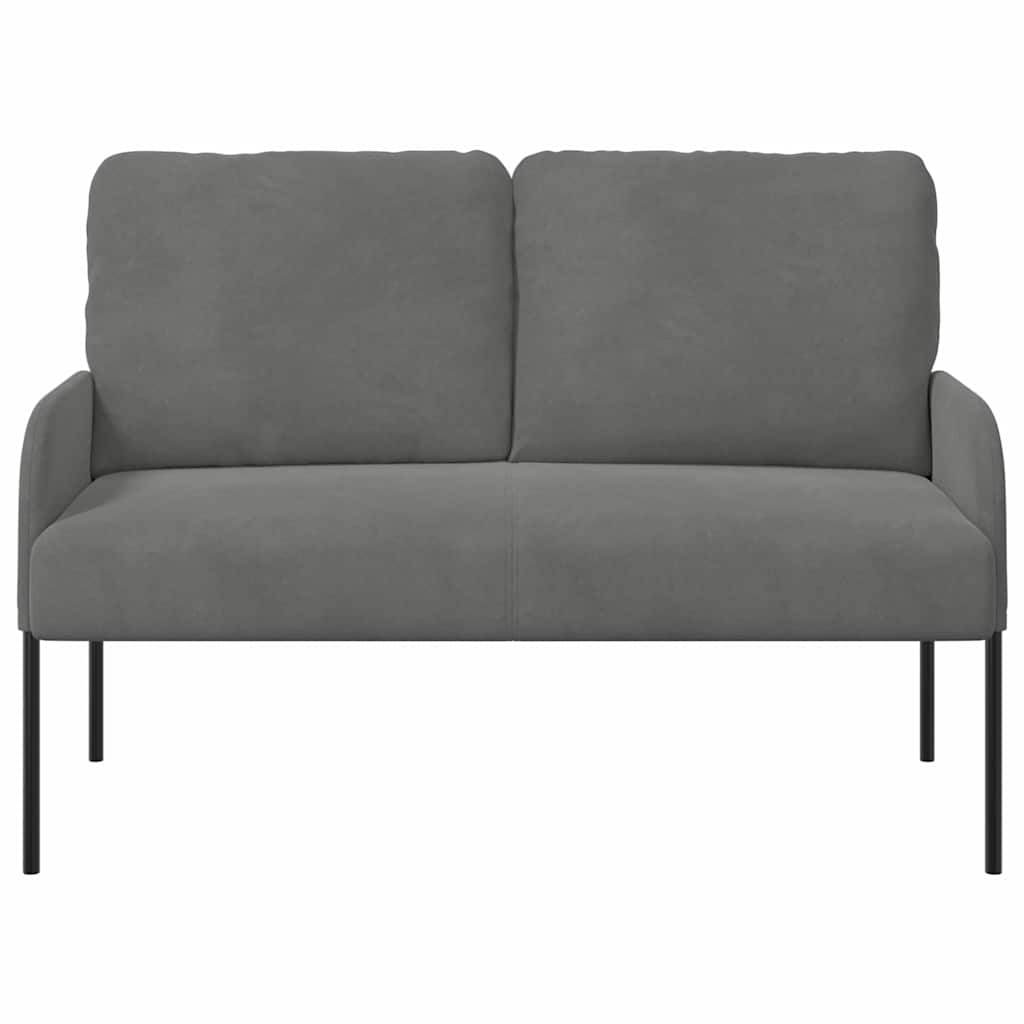 Divani con cuscino 110cm Grigio scuro Legno compensato | homemem39