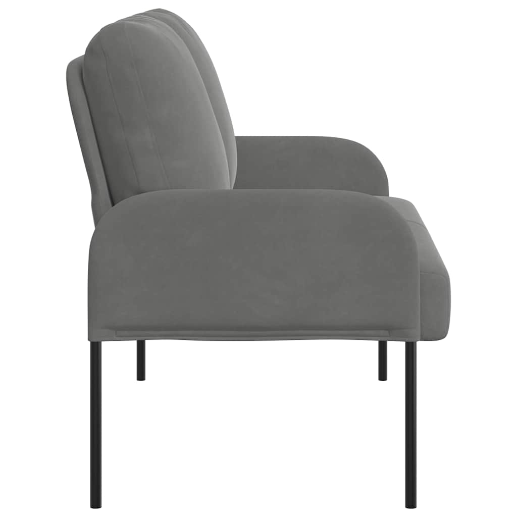Divani con cuscino 110cm Grigio scuro Legno compensato | homemem39