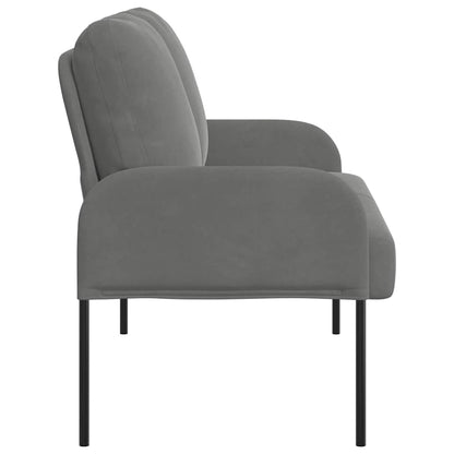 Divani con cuscino 110cm Grigio scuro Legno compensato | homemem39