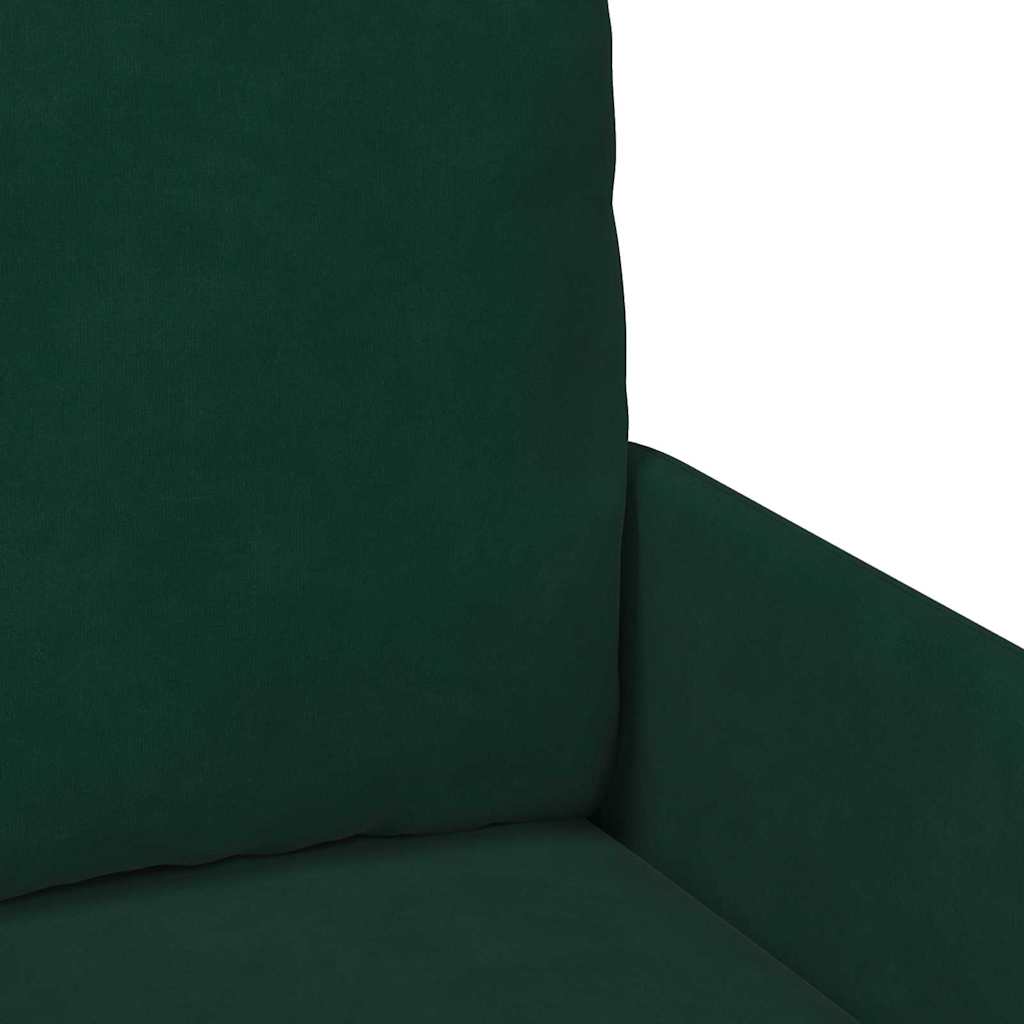 Divani con cuscino 110cm Verde Scuro Legno compensato | homemem39