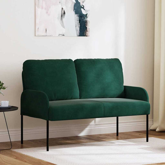 Divani con cuscino 110cm Verde Scuro Legno compensato | homemem39