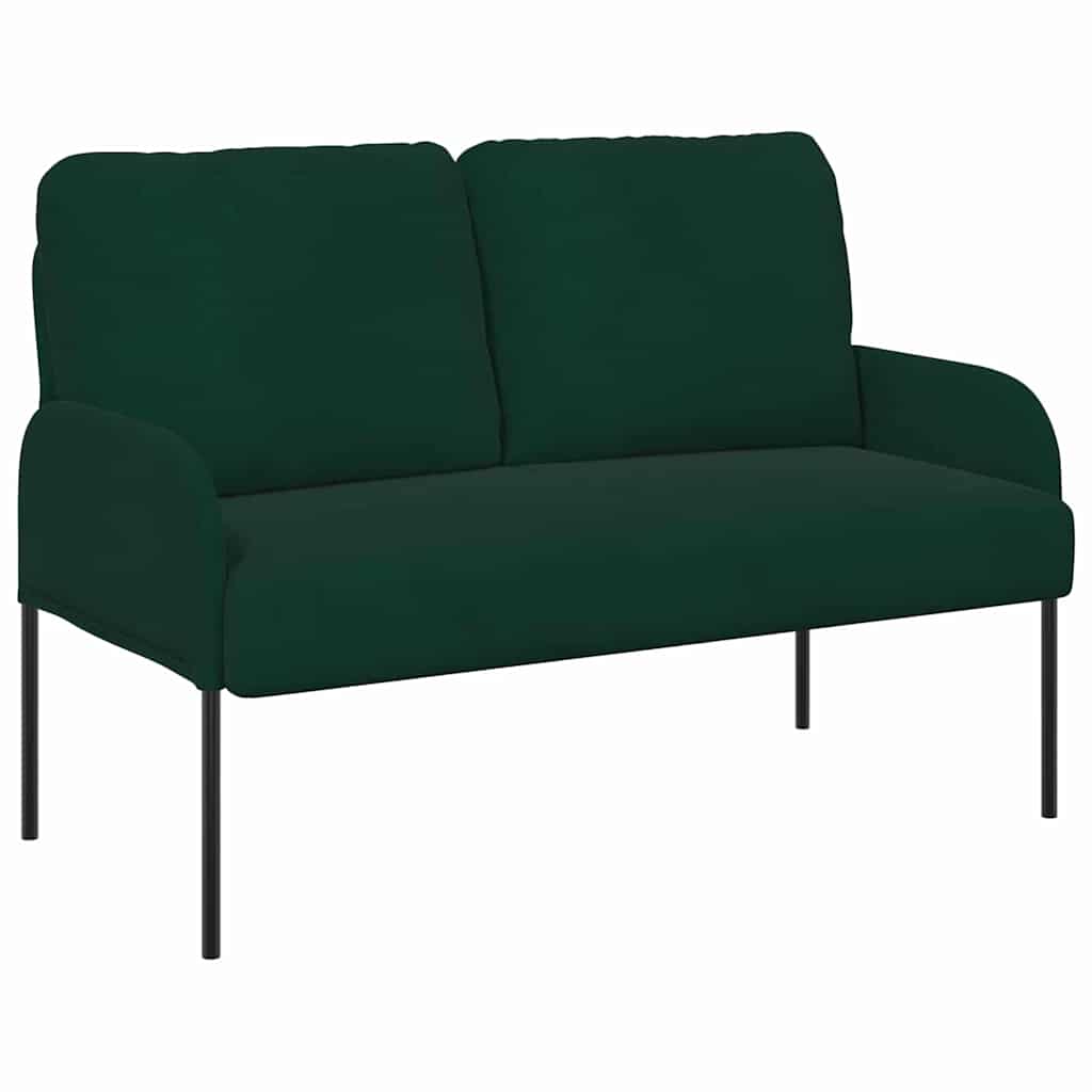 Divani con cuscino 110cm Verde Scuro Legno compensato | homemem39