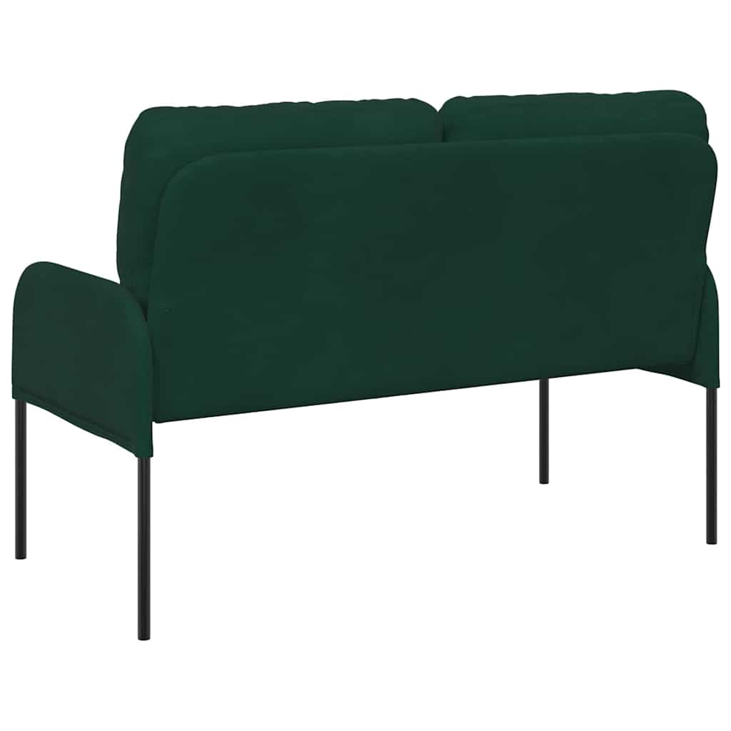 Divani con cuscino 110cm Verde Scuro Legno compensato | homemem39