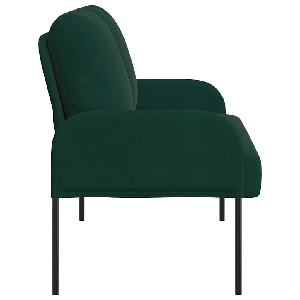 Divani con cuscino 110cm Verde Scuro Legno compensato | homemem39