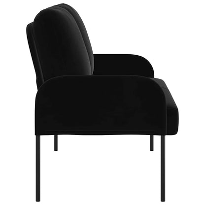 Divani con cuscino 110cm Nero Legno compensato | homemem39