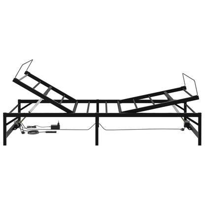 Telaio Letto Elettrico Regolabile Nero 90 x 190 cm Acciaio | homemem39