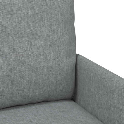 Set divani con cuscino 3 pcs Grigio chiaro 115 x 56 x 80 cm | homemem39