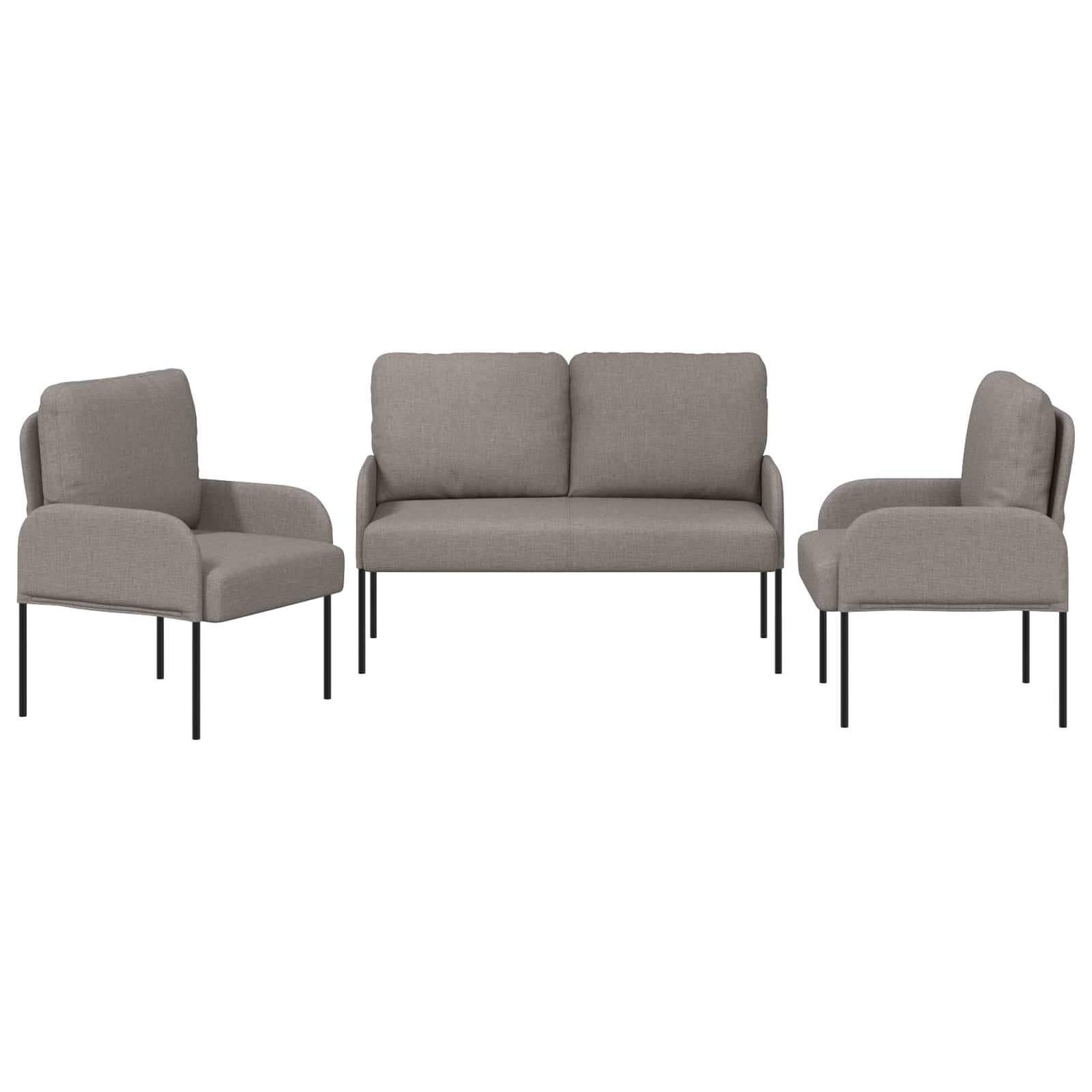 Set divani 3 pcs Talpa 115 x 56 x 80 cm Legno compensato | homemem39