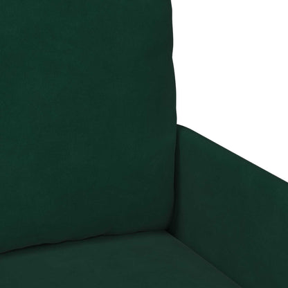 Set divani 3 pcs Verde Scuro 115 x 56 x 80 cm Legno compensato | homemem39