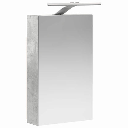 Mobiletto per specchio da bagno Grigio cemento | homemem39