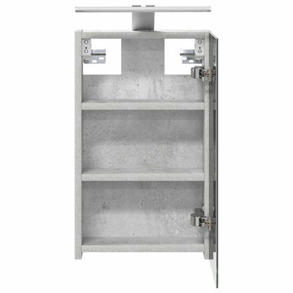 Mobiletto per specchio da bagno Grigio cemento | homemem39