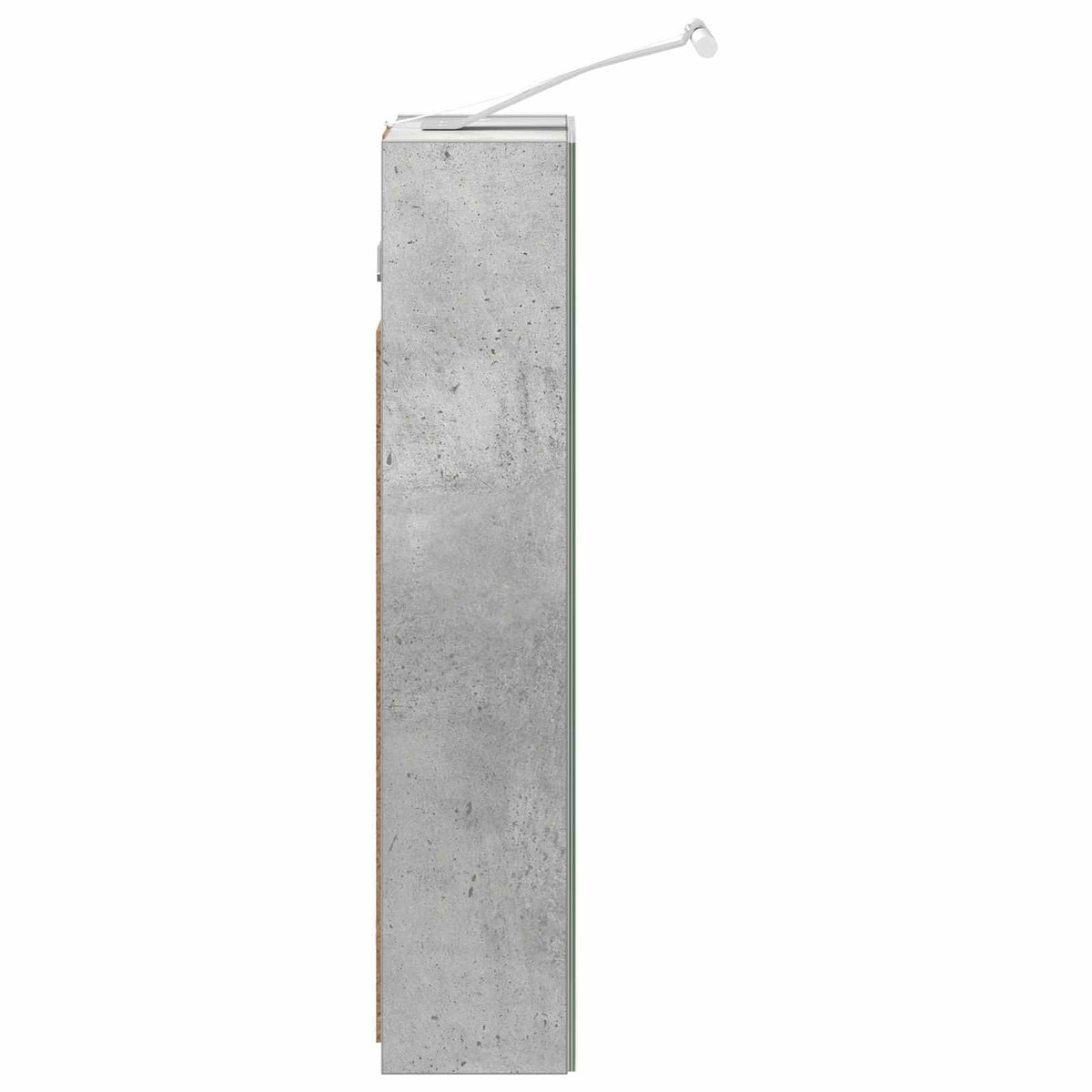 Mobiletto per specchio da bagno Grigio cemento | homemem39
