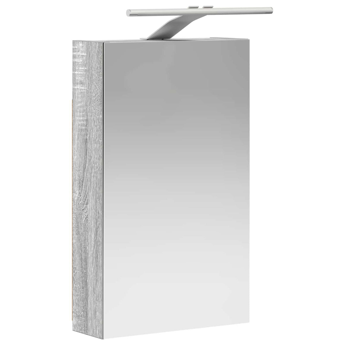 Mobiletto per specchio da bagno Grigio Sonoma 30 x 10,5 x 50 cm