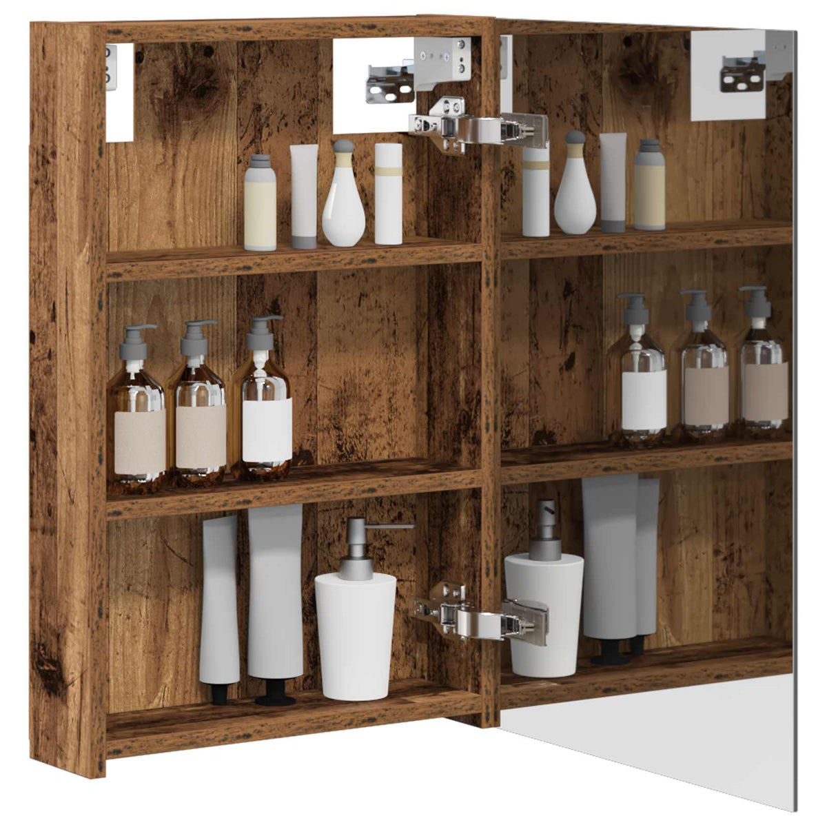 Mobiletto per specchio da bagno Legno vecchio | homemem39