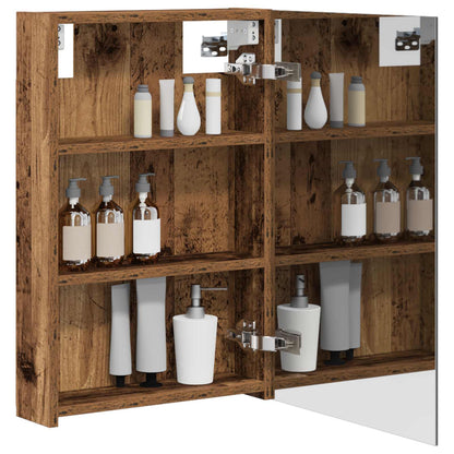 Mobiletto per specchio da bagno Legno vecchio | homemem39