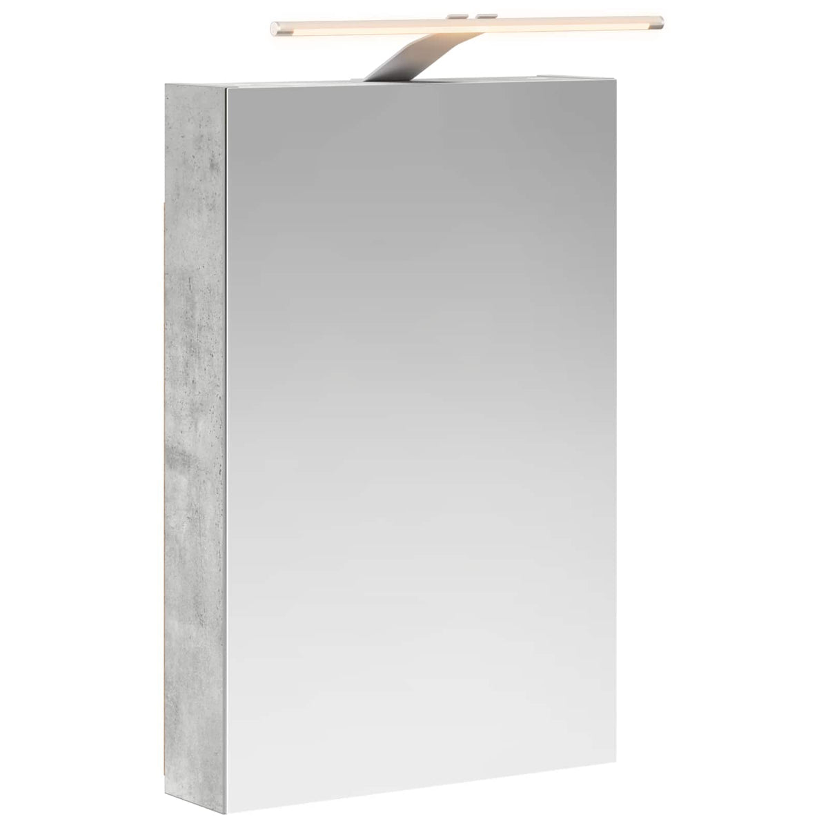 Mobiletto per specchio da bagno Grigio cemento | homemem39