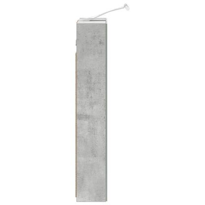 Mobiletto per specchio da bagno Grigio cemento | homemem39
