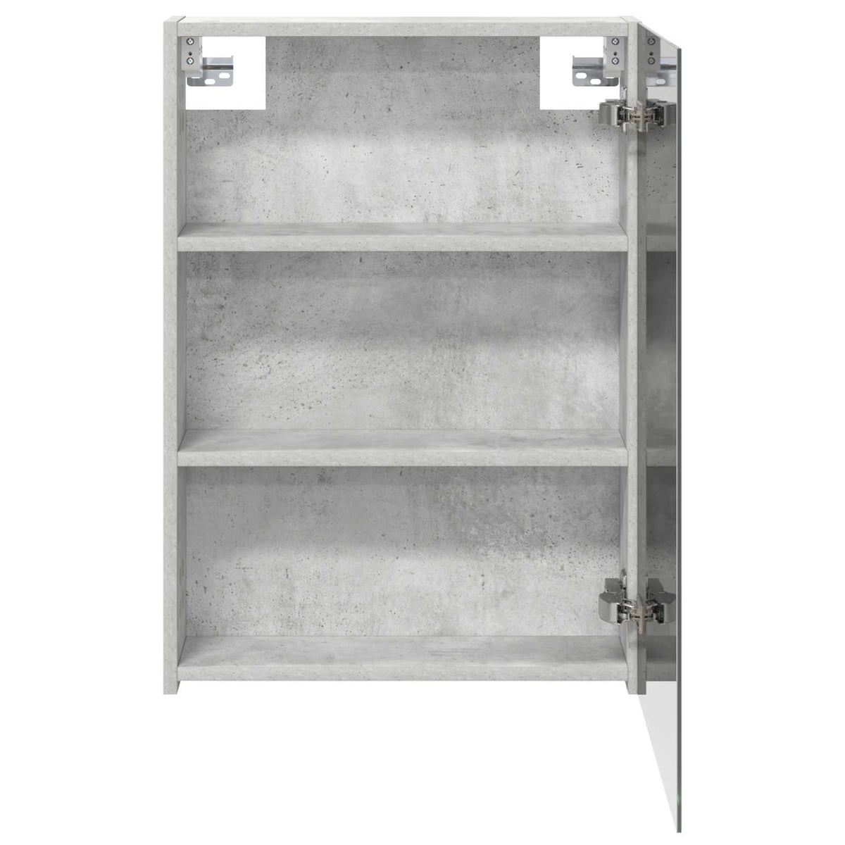 Mobiletto per specchio da bagno Grigio cemento | homemem39