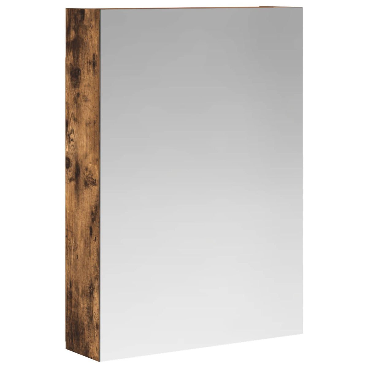 Mobiletto per specchio da bagno Rovere fumé 50 x 14,5 x 70 cm | homemem39