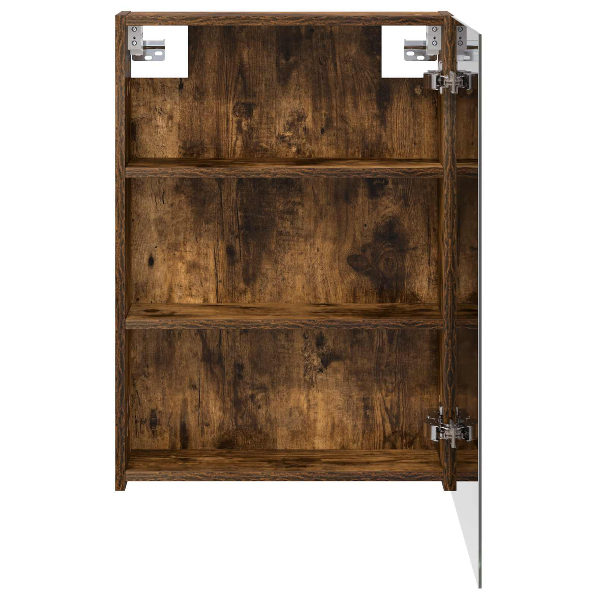 Mobiletto per specchio da bagno Rovere fumé 50 x 14,5 x 70 cm | homemem39